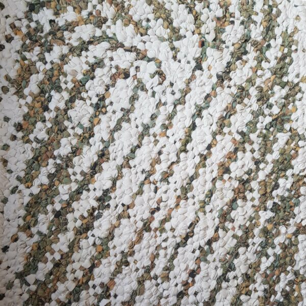tressyclage tapis de chiffons tressés tissus_blanc beige