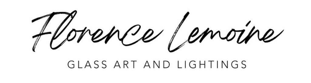 Florence Lemoine artisan verrier logo