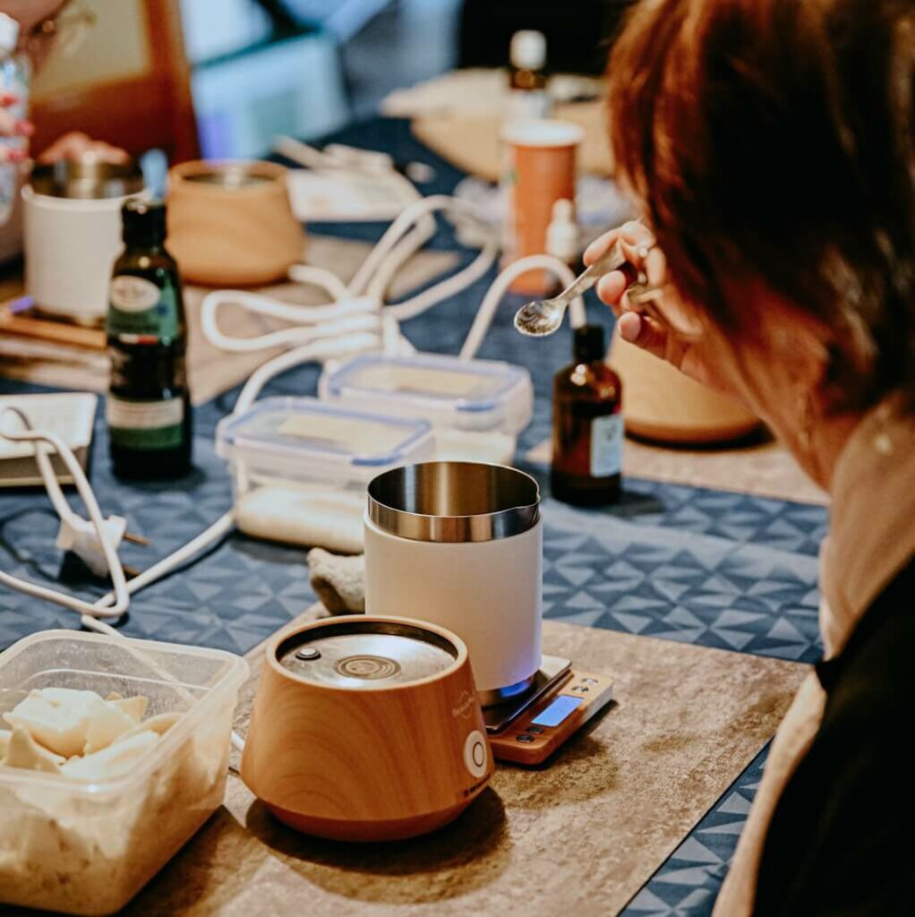 Isabelle préparations cosmétiques naturelles atelier éco-responsable