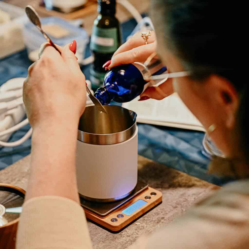 Isabelle préparations cosmétiques naturelles atelier éco-responsable