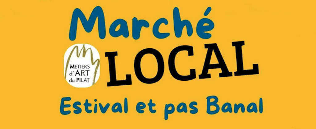 Marché Local Estival Pas Banal Pélussin logo